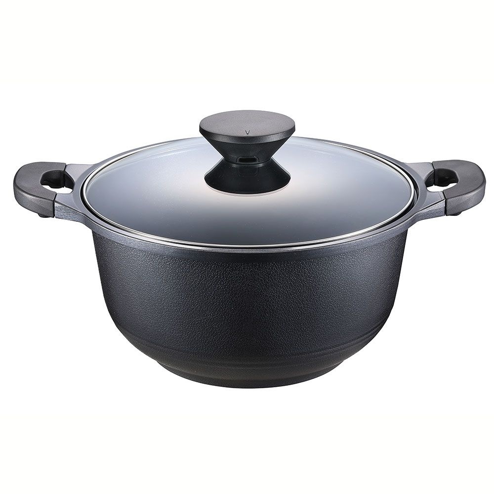 PN풍년 펄블랙 주물IH 인덕션겸용 사골 곰국 곰솥냄비 28cm 들통 양수큰냄비