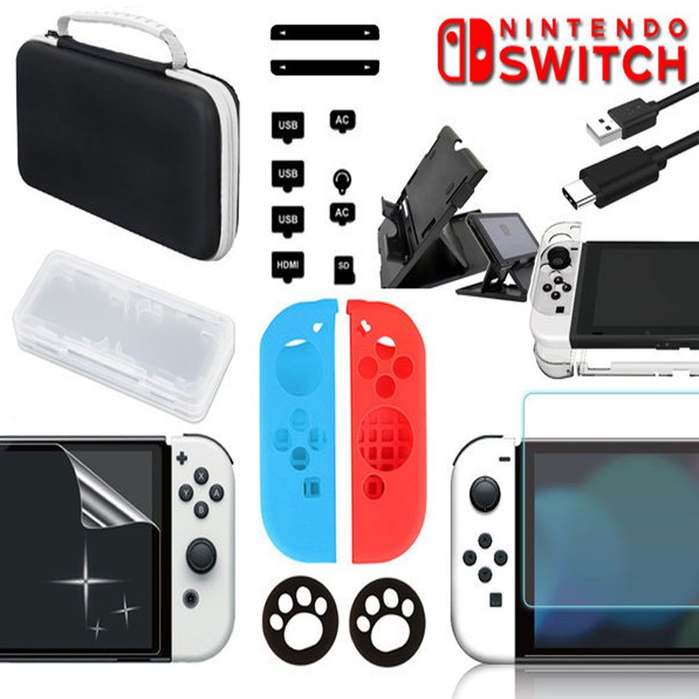 닌텐도 스위치 OLED 악세사리 모음 패키지 세트 10종