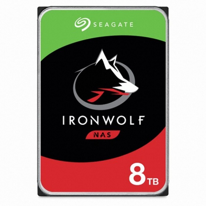 씨게이트 Seagate IronWolf 7200/256M (ST8000VN002, 8TB) HDD (NAS용)