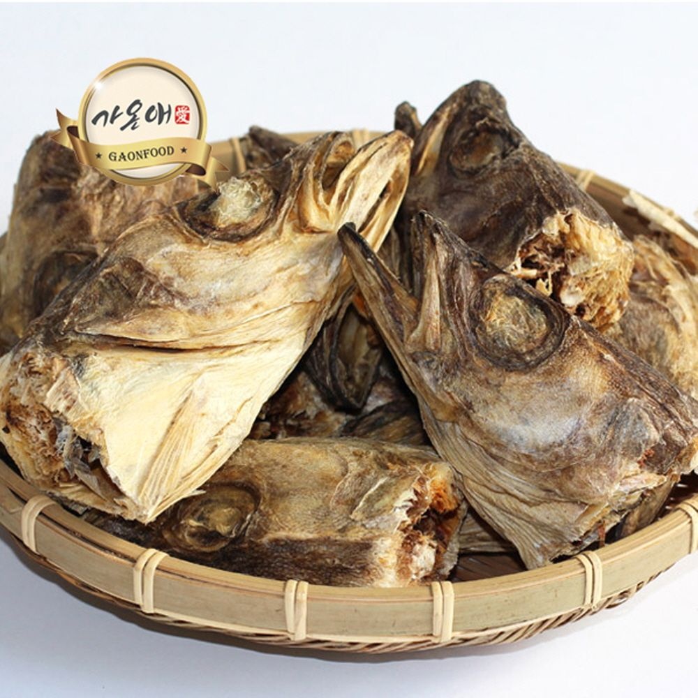 가온애 황태머리 500g / 육수용 황태 북어대가리 육수용 국물용 북어머리 황태포 황태채 건어물