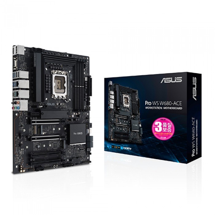 ASUS PRO WS W680-ACE STCOM 인텔 메인보드