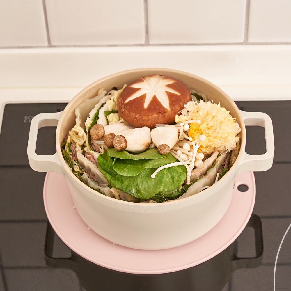 리빙안 국산 실리콘 인덕션 보호매트 2종세트 (소+대)