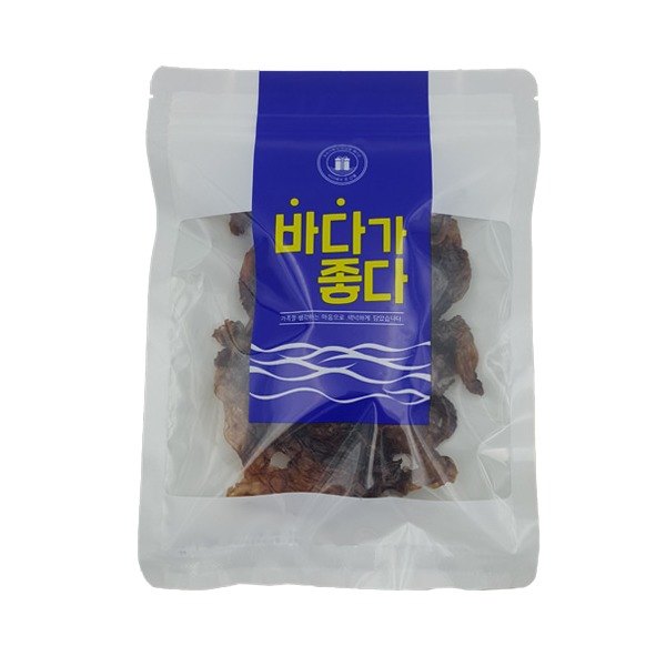 [바다가좋다] 녹차함유 꼬마 조미오징어 숏다리 60gx2팩