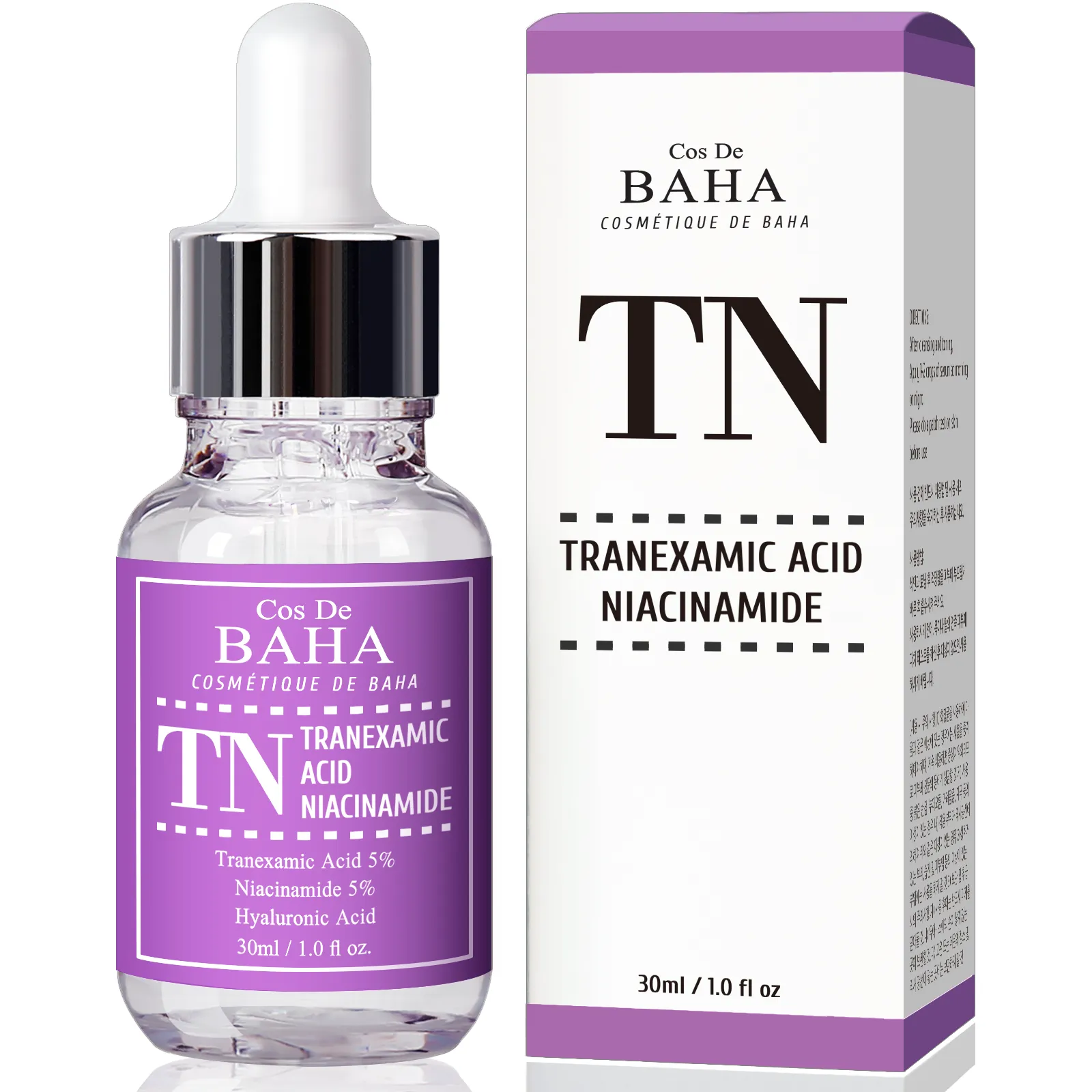 코스드바하 TN 트라넥사믹애씨드 5% + 나이아신아마이드 5% 미백 세럼 30ml