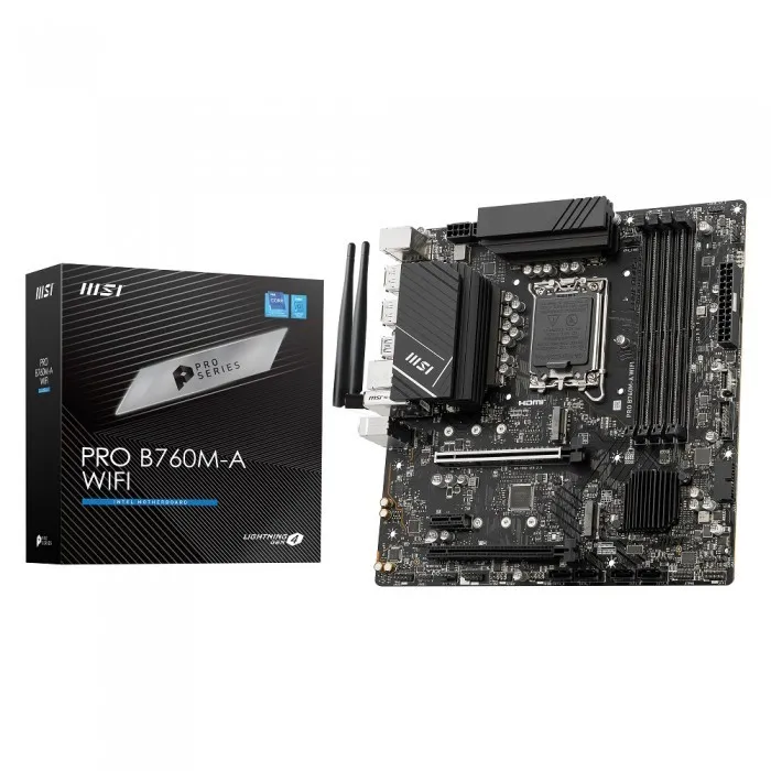 MSI PRO B760M-A WIFI 인텔 메인보드