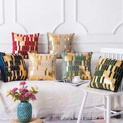 북유럽 소파 인테리어 퍼 쿠션 커버 2