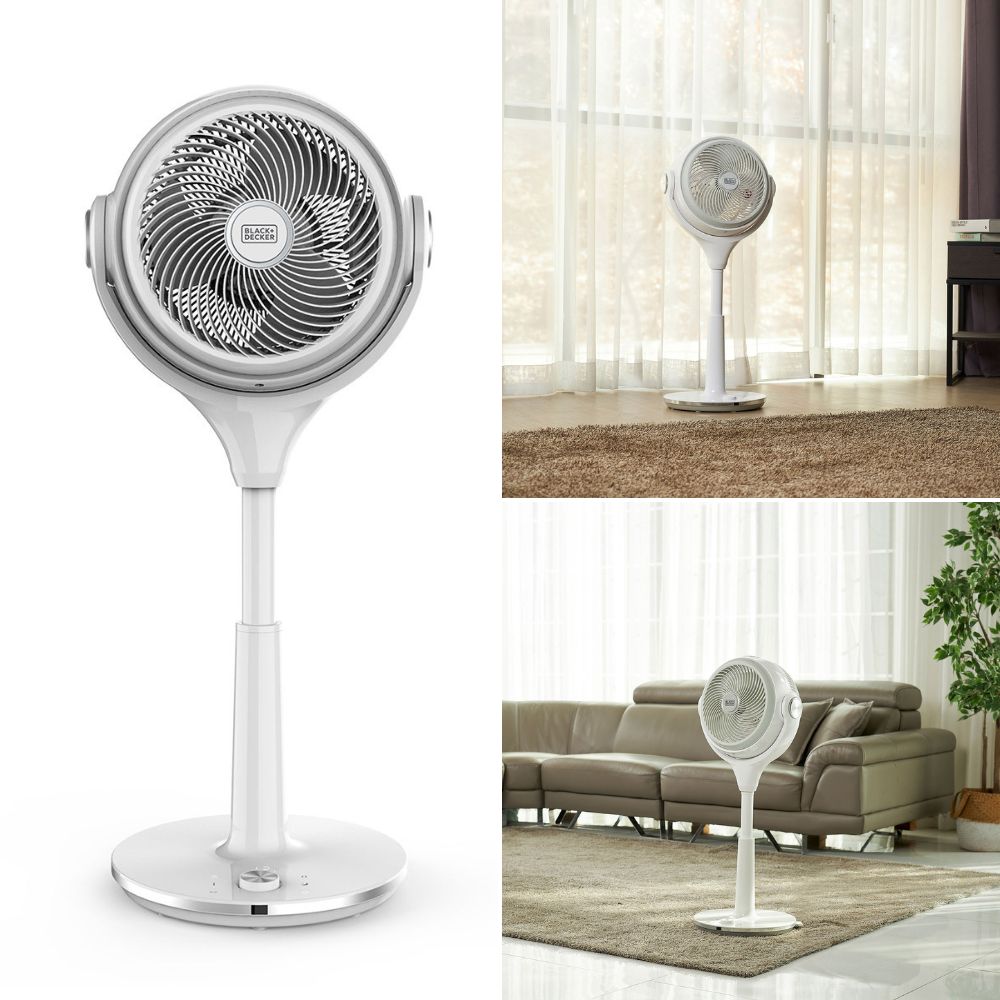 블랙앤데커 BLDC 에어 서큘레이터 선풍기 공기순환 저전력 저소음 자동회전 써큘레이터